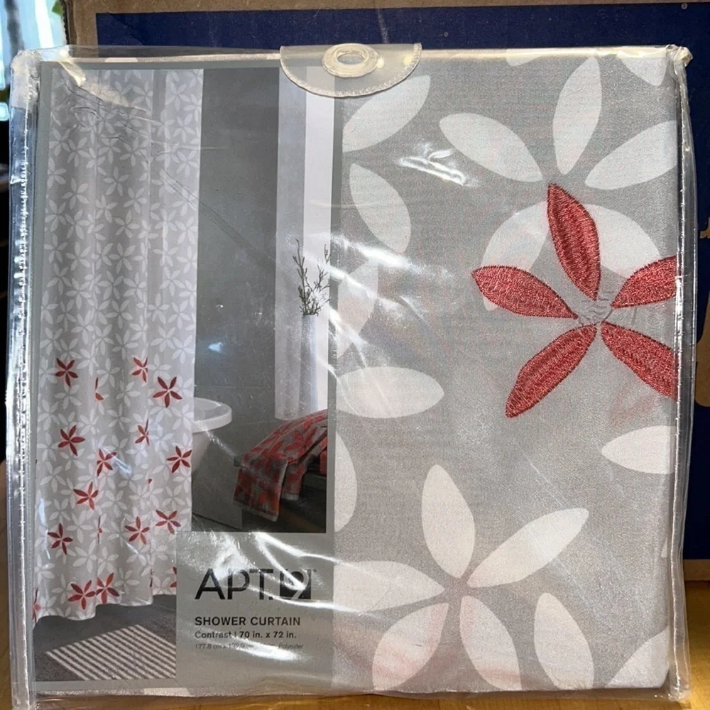 NIB Apt.9 Shower Curtain 70x72
